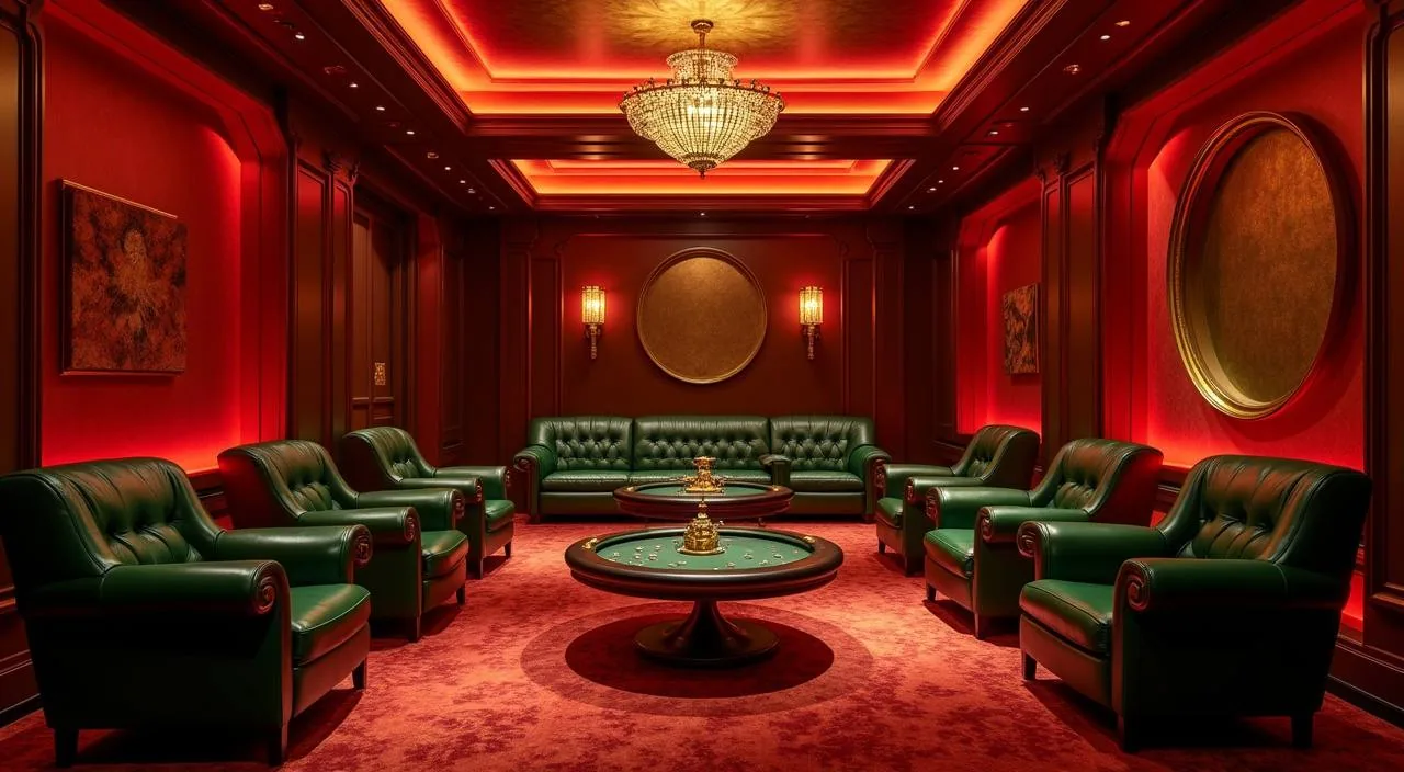 Baccarat Green Table